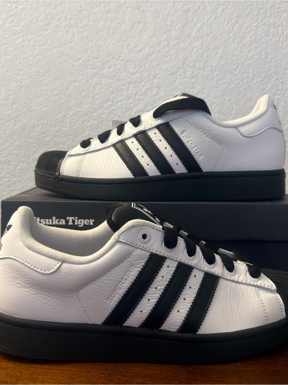 Adidas Superstar II 'White Black' JI0124 Size 10.5